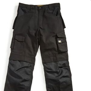 Black CAT Cargo Pants
